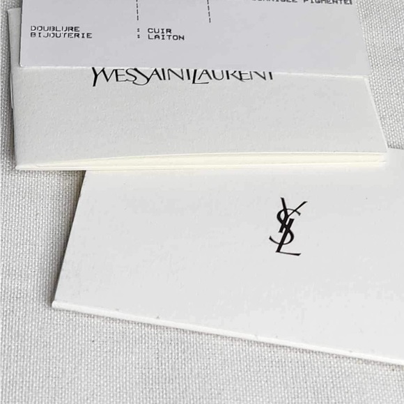 YSL YVES SAINT LAURENT SHORT ZIPPY SNAP WALLET/GENDERLESS - Picture 15 of 16